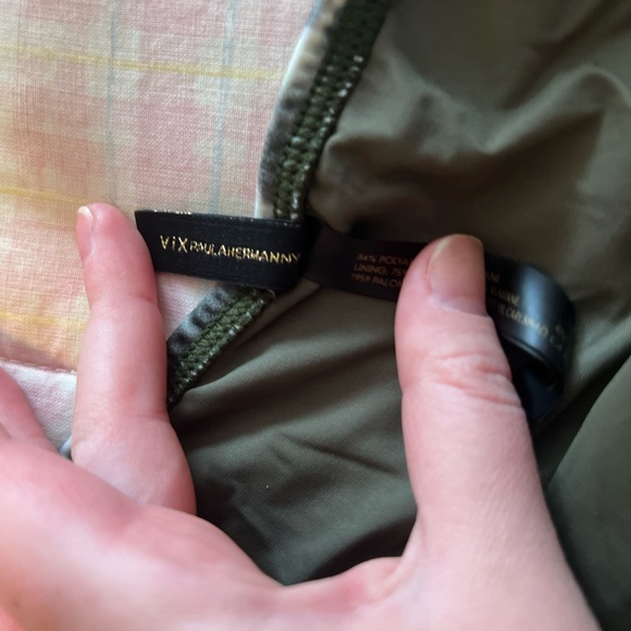 ViX Paula Hermanny Green with White Bikini bottom - Picture 3 of 8